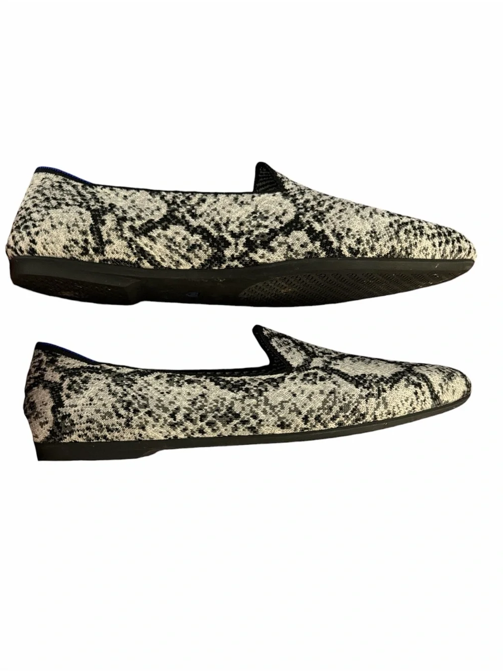Rothy’s Python Almond Flats